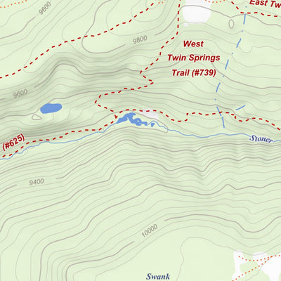 Clyde Lake, Colorado 7.5 Minute Topographic Map
