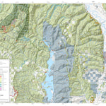 Selkirk Mountains Trail Map
