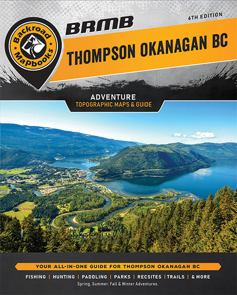 TOBC31 Craigellachie - Thompson Okanagan BC Topo Map