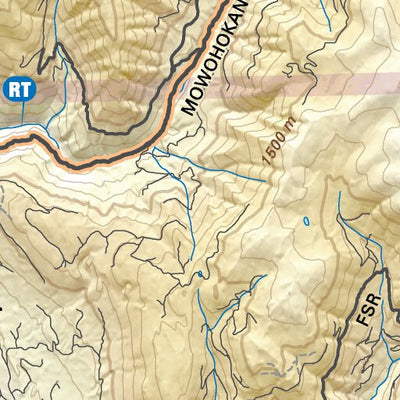 TOBC13 Lytton - Thompson Okanagan BC Topo Map
