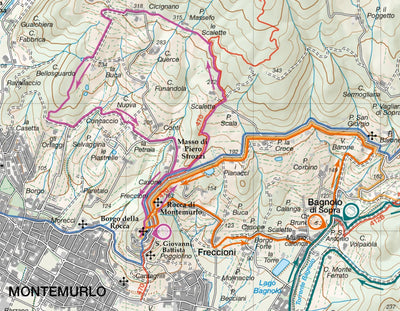 La collina di Montemurlo - Itinerari nel verde tra natura, storia e arte