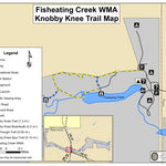 Fisheating Creek WMA Knobby Knee Trail Map