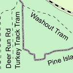Big Bend WMA - Tide Swamp Trail Map