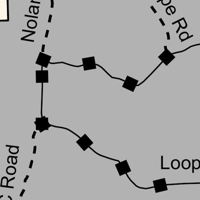Caravelle Ranch WMA West Trail Map