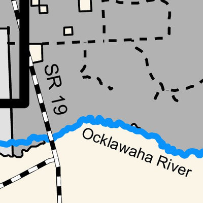 Caravelle Ranch WMA West Trail Map