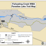 Fisheating Creek WMA Paradise Lake Trail Map