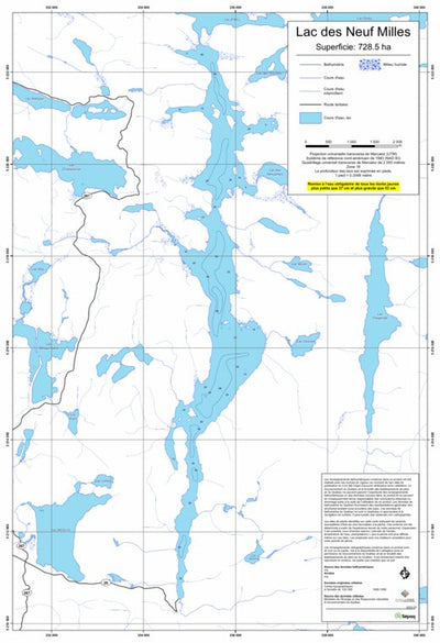 Lac des Neuf Milles (La Vérendrye)