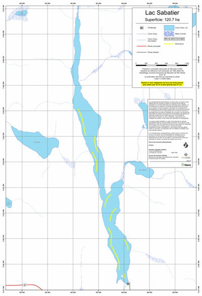 Lac Sabatier (La Vérendrye)
