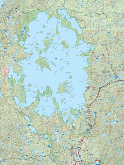 Lake Nipigon - Ontario Adventure Map