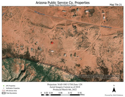 Tuba City 21 Map