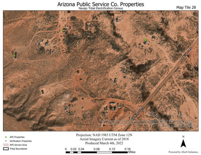 Tuba City 28 Map