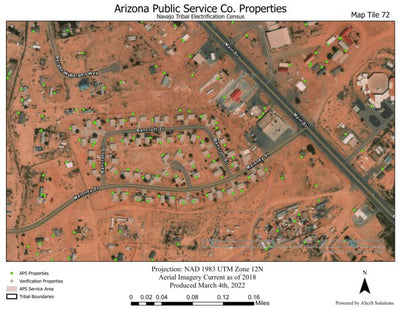 Tuba City 72 Map