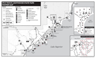 Split Rock Lighthouse State Park - Winter