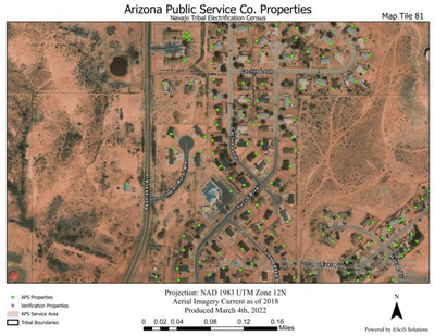 Tuba City 82 Map