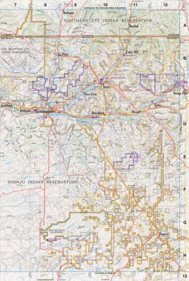 New Mexico Atlas & Gazetteer Page 13