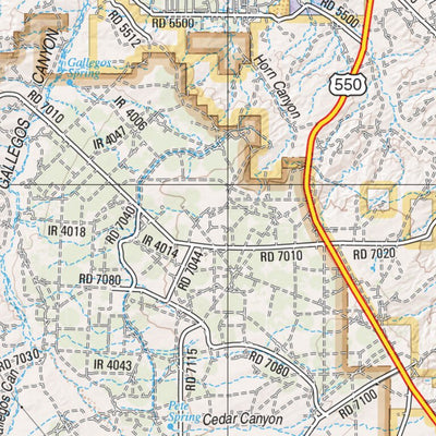 New Mexico Atlas & Gazetteer Page 13