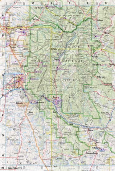 New Mexico Atlas & Gazetteer Page 24