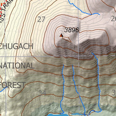 Johnson Pass, North Kenai Peninsula, Alaska