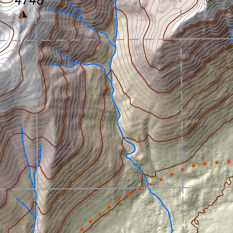 Johnson Pass, North Kenai Peninsula, Alaska Map by BarnwellGeospatial ...