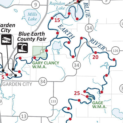 Blue Earth and Watonwan Rivers State Water Trails MNDNR