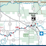 Little Fork River State Water Trail - Map 1 Sturgeon River State Forest to River Mile 90, MNDNR