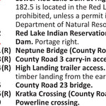 Red Lake River State Water Trail-Map 1 Lower Red Lake to Thief River Falls, MNDNR