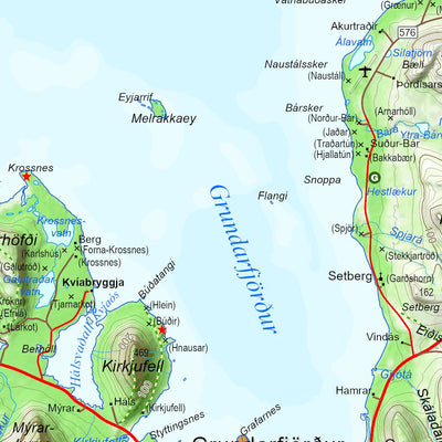 Iceland 1:100.000 Map #3 Snæfellsjökull