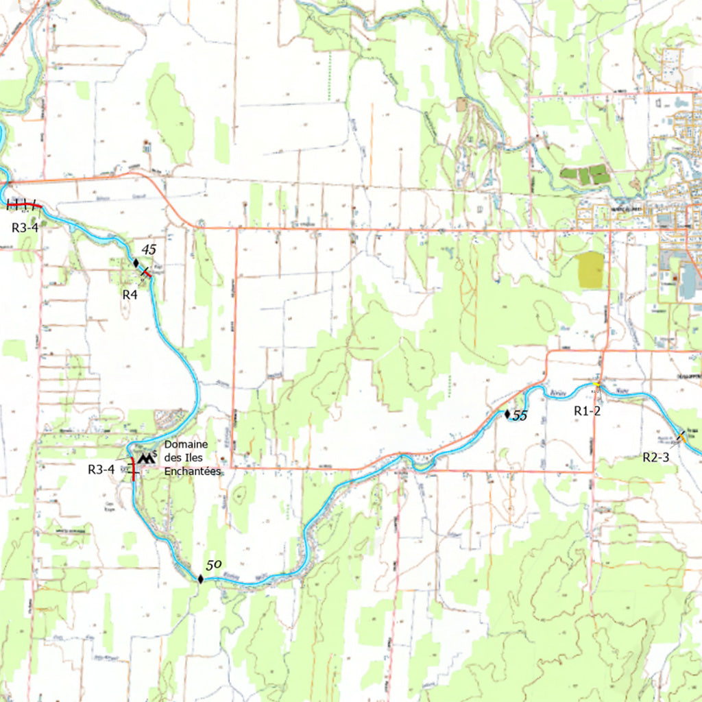 Rivière Noire (Montérégie) Map by Canot Kayak Quebec | Avenza Maps