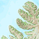 Iceland 1:100.000 Map #6 Arnarfjörður