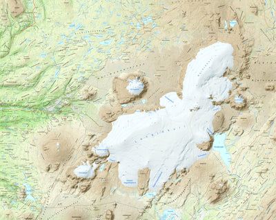 Iceland 1:100.000 Map #11 Langjökull