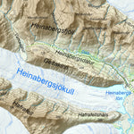 Iceland 1:100.000 Map #25 Hornafjörður