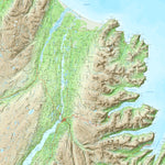Iceland 1:100.000 Map #30 Seyðisfjörður