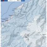 MAP 3/3 - Niseko Haute Route (Niseko Range Traverse) Ski Tour (Hokkaido, Japan)