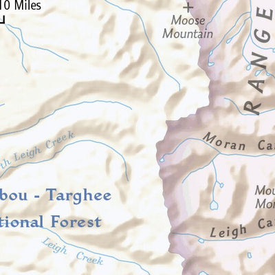 1706 Grand Teton Day Hikes (map 00)