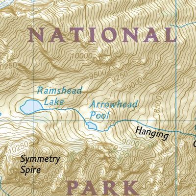 1706 Grand Teton Day Hikes (map 09)