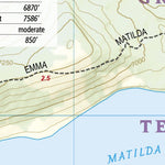 1706 Grand Teton Day Hikes (map 16)