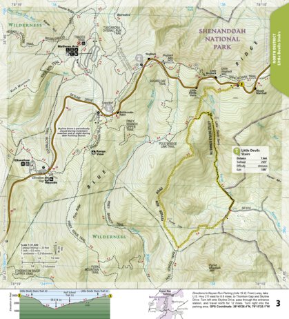 1703 Shenandoah Day Hikes (map 03)