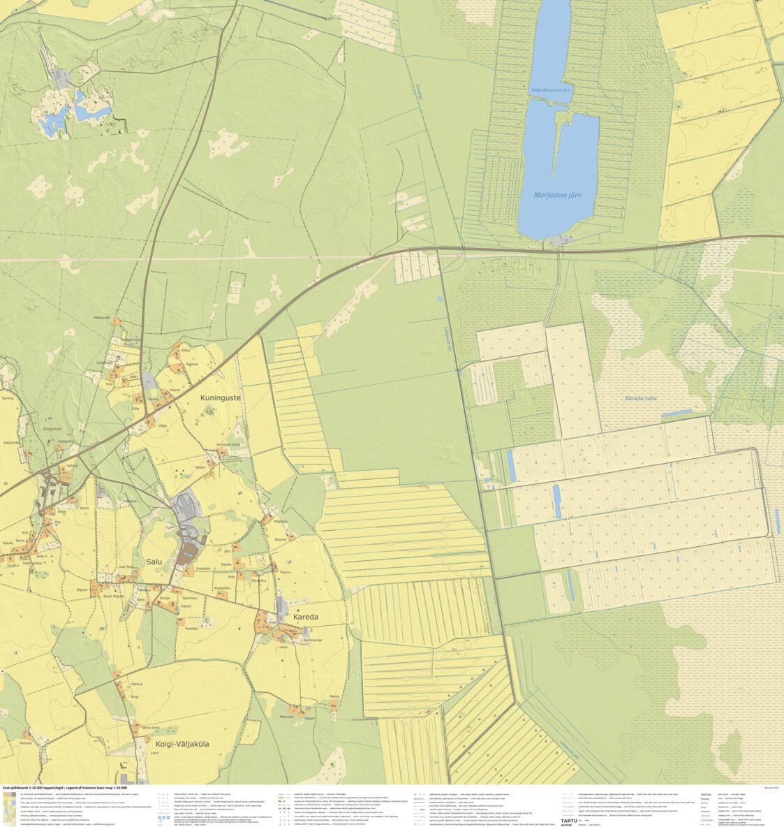 Kuninguste küla, Saaremaa vald Map by Maa-amet | Avenza Maps
