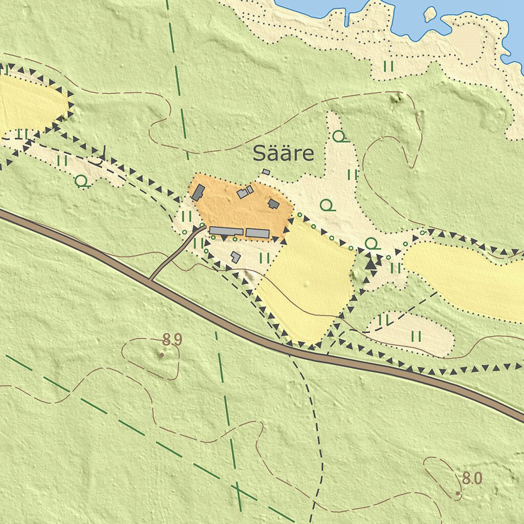 Pulli küla, Saaremaa vald Map by Maa-amet | Avenza Maps