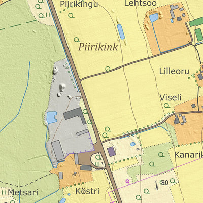 Köstrimäe küla, Räpina vald