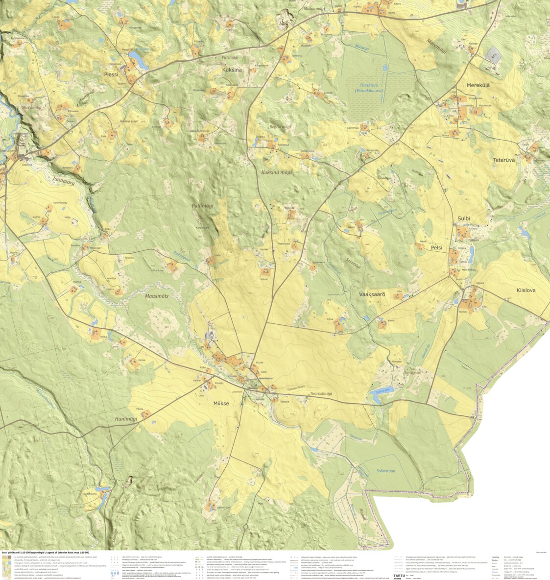 Miikse küla, Setomaa vald Map by Maa-amet | Avenza Maps