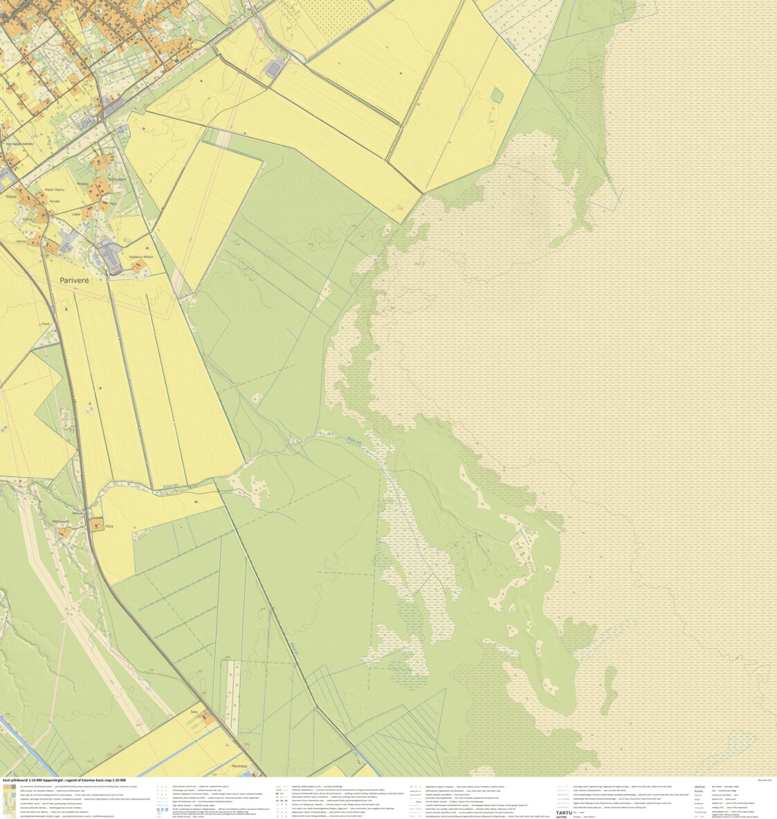 Parivere küla, Lääneranna vald Map by Maa-amet | Avenza Maps