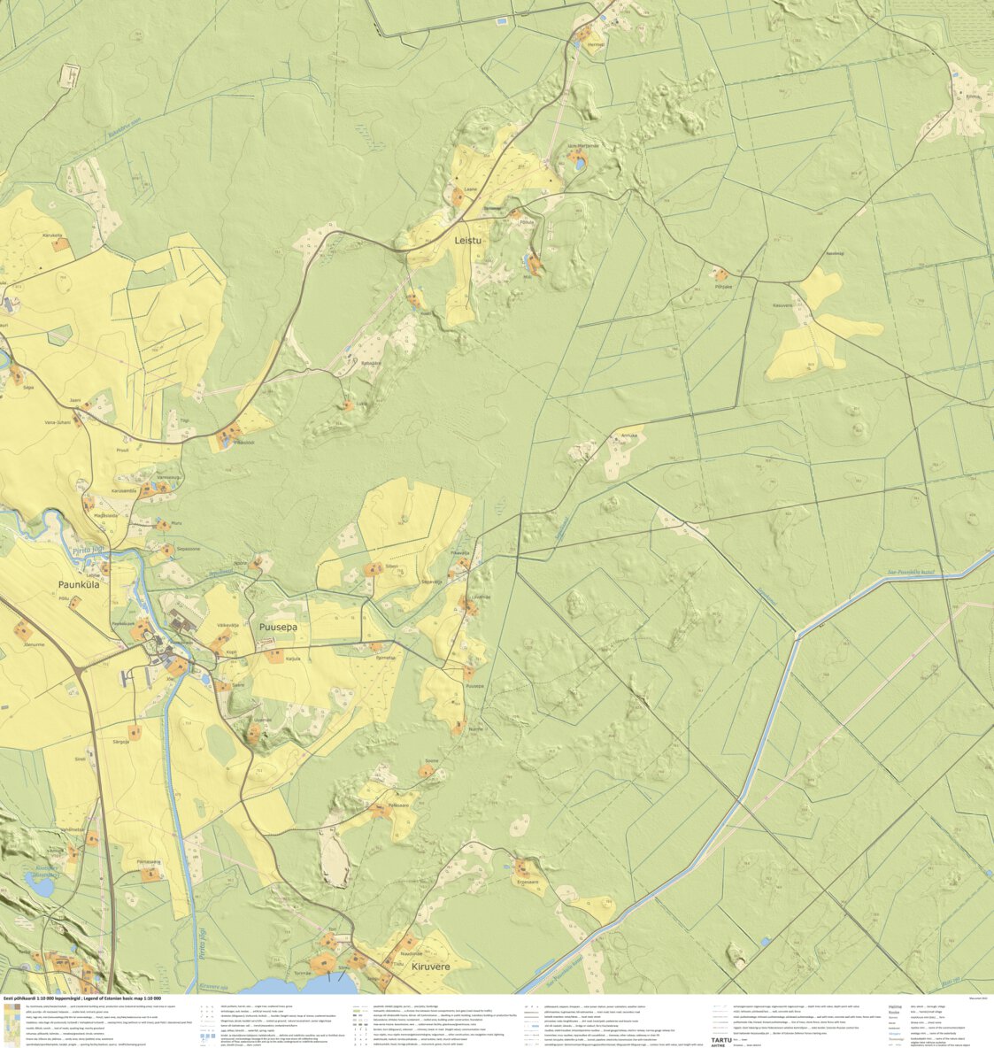 Kiruvere küla, Kose vald (1) Map by Maa-amet | Avenza Maps
