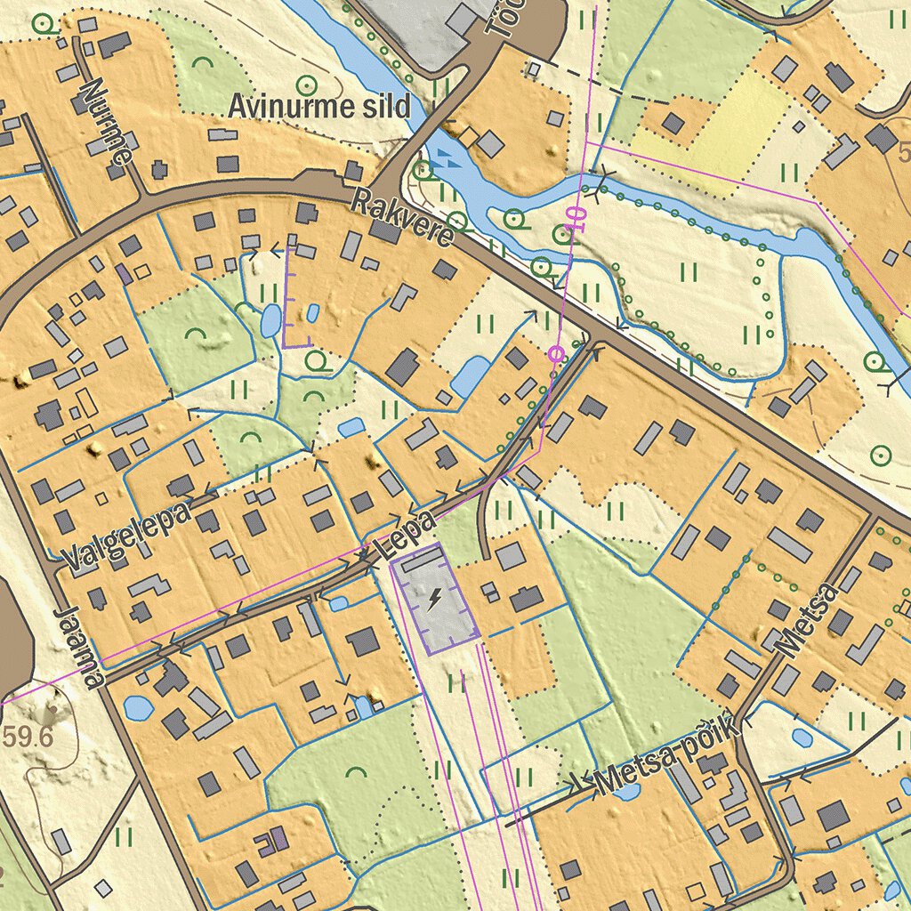 Kõveriku küla, Mustvee vald Map by Maa-amet | Avenza Maps