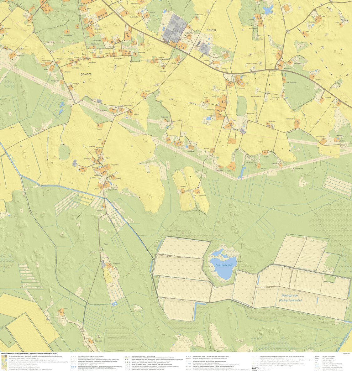 Igavere küla, Raasiku vald Map by Maa-amet | Avenza Maps