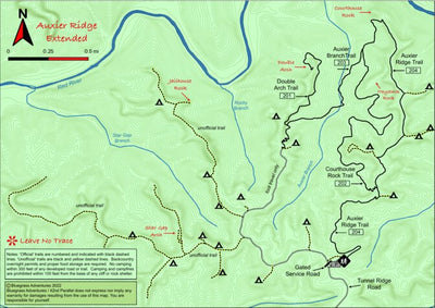 Red River Gorge: Auxier Ridge