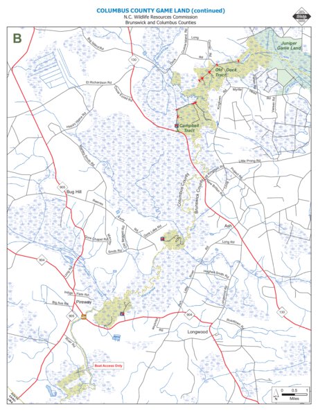 Columbus County Game Land B