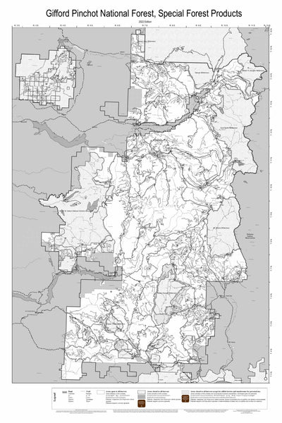 Gifford Pinchot NF - Special Forest Products Map