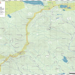Maine AT Trail Map #3: Rangeley Lakes South