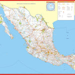 Mapa de Mexico rutas y caminos Preview 1